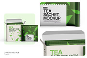 Tea Sachets with Box Mockup, a Packaging Mockup by Ram Studio (Thumbnail 16 of 27)