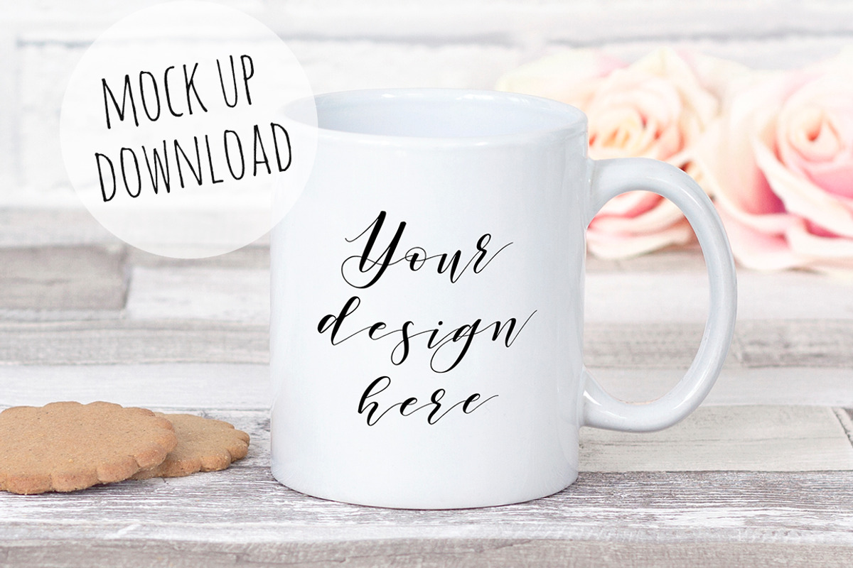 Styled Mug Mockup Photography Scene, a Product Mockup by Pixomize (Photo 1 of 2)