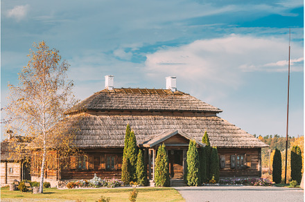 Kosava, Belarus. Memorial Museum, an Architecture Photo by Our Amazing World