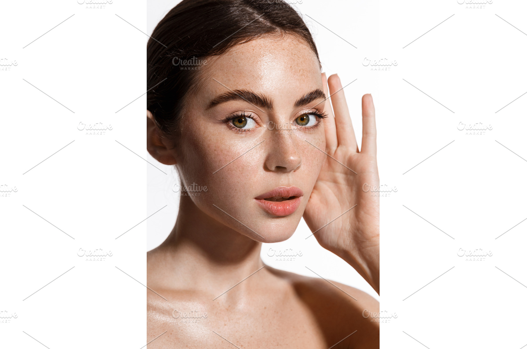 Beauty skin of young natural model, a Beauty & Fashion Photo by ...