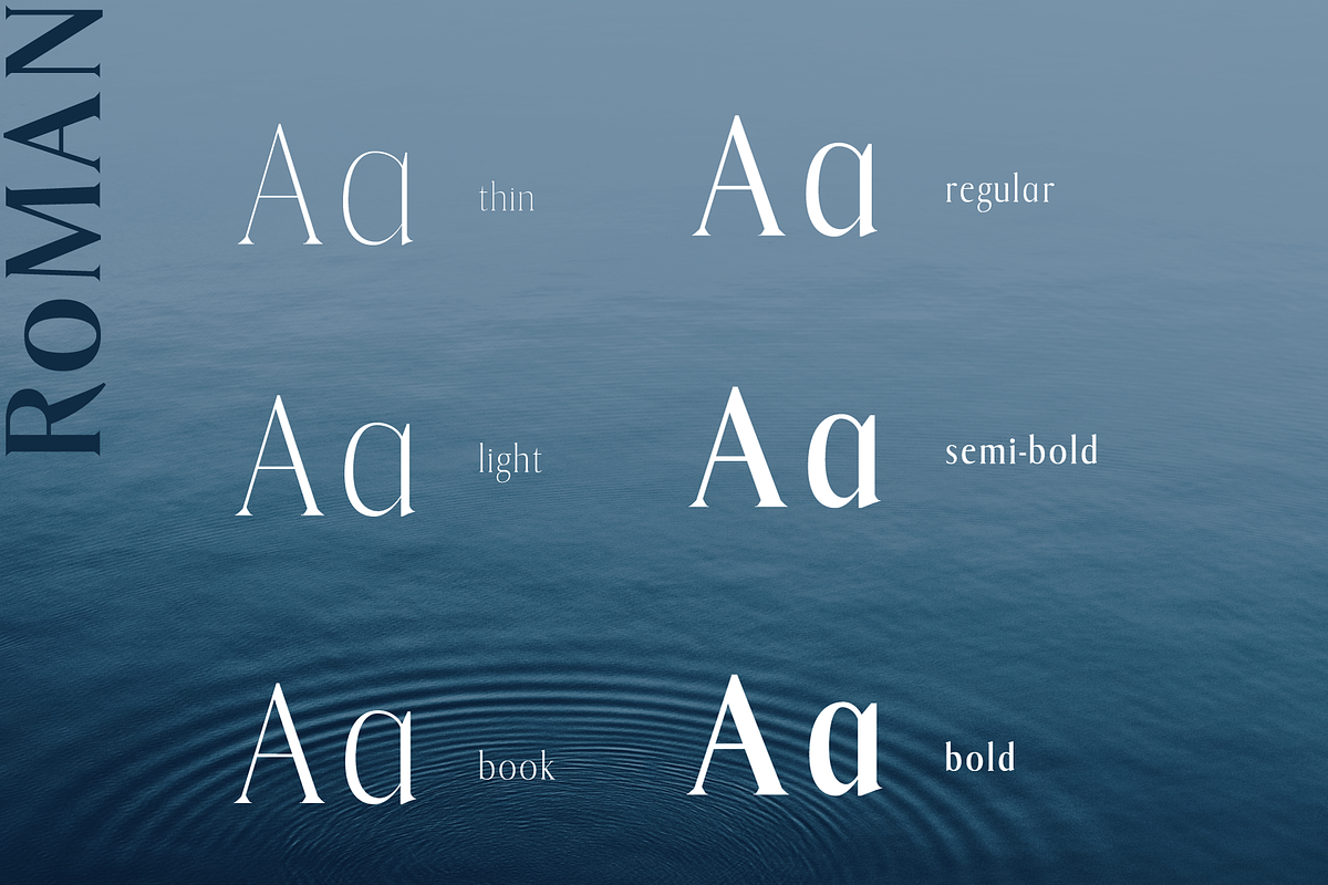Echelon || A Modern Serif Typeface preview 3