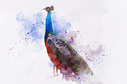 Watercolor Painting Photo Effect, a Brushes & More by INTENTFX (Thumbnail 3 of 12)
