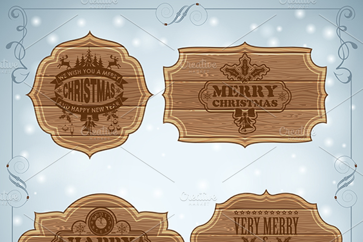 Christmas Frames, a Decorative Illustration by TAlex (Photo 3 of 6)