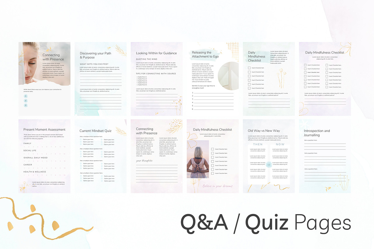 Coaches Workbook & eBook | Canva, a Magazine Template by Galaxybomb (Photo 9 of 18)