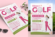 Women Golf Flyer, a Flyer Template by Aarley Kaiven (Thumbnail 1 of 2)