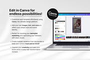 100 Hairstylist Reels Templates, a Social Media Template by DigiPax (Thumbnail 9 of 10)