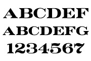 Great Western, a Font by FontMesa (Thumbnail 2 of 3)