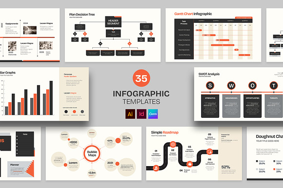 Infographic Template Set preview 7