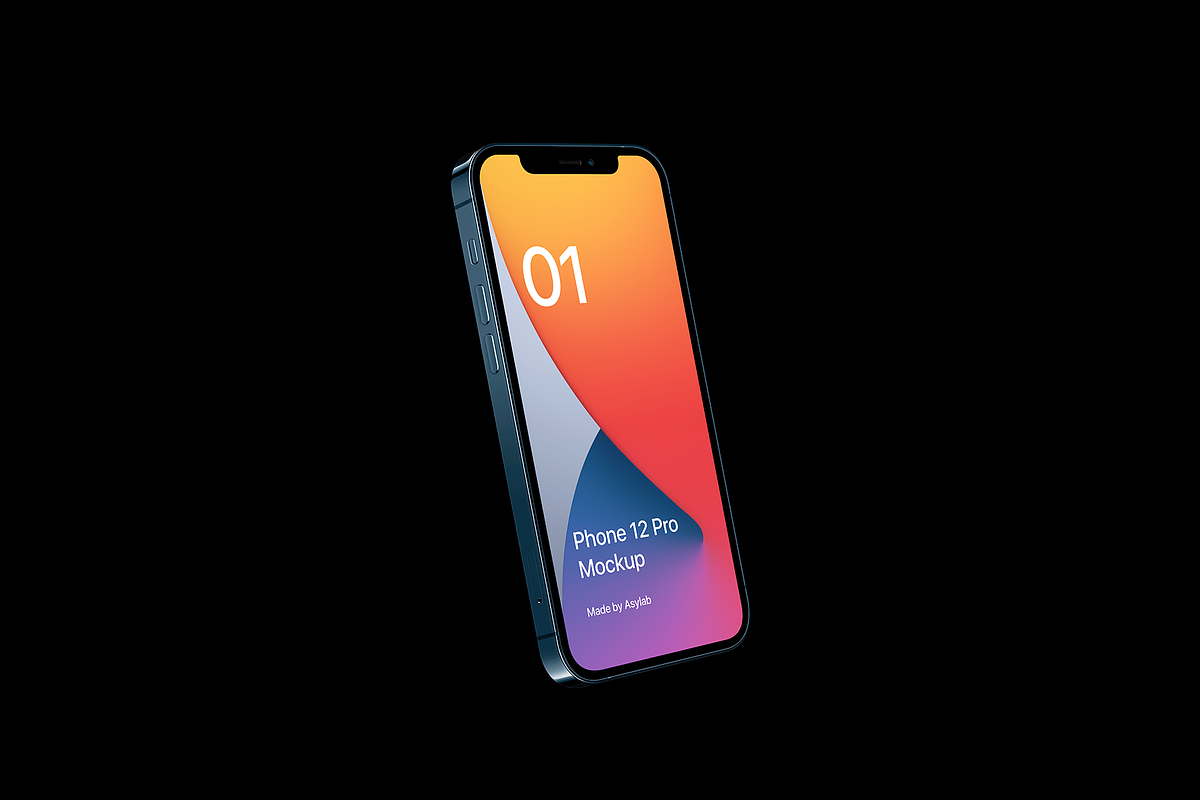 Phone 12 Pro - 20 Mockups Scenes, an iPhone Mockup by Asylab (Photo 32 of 37)