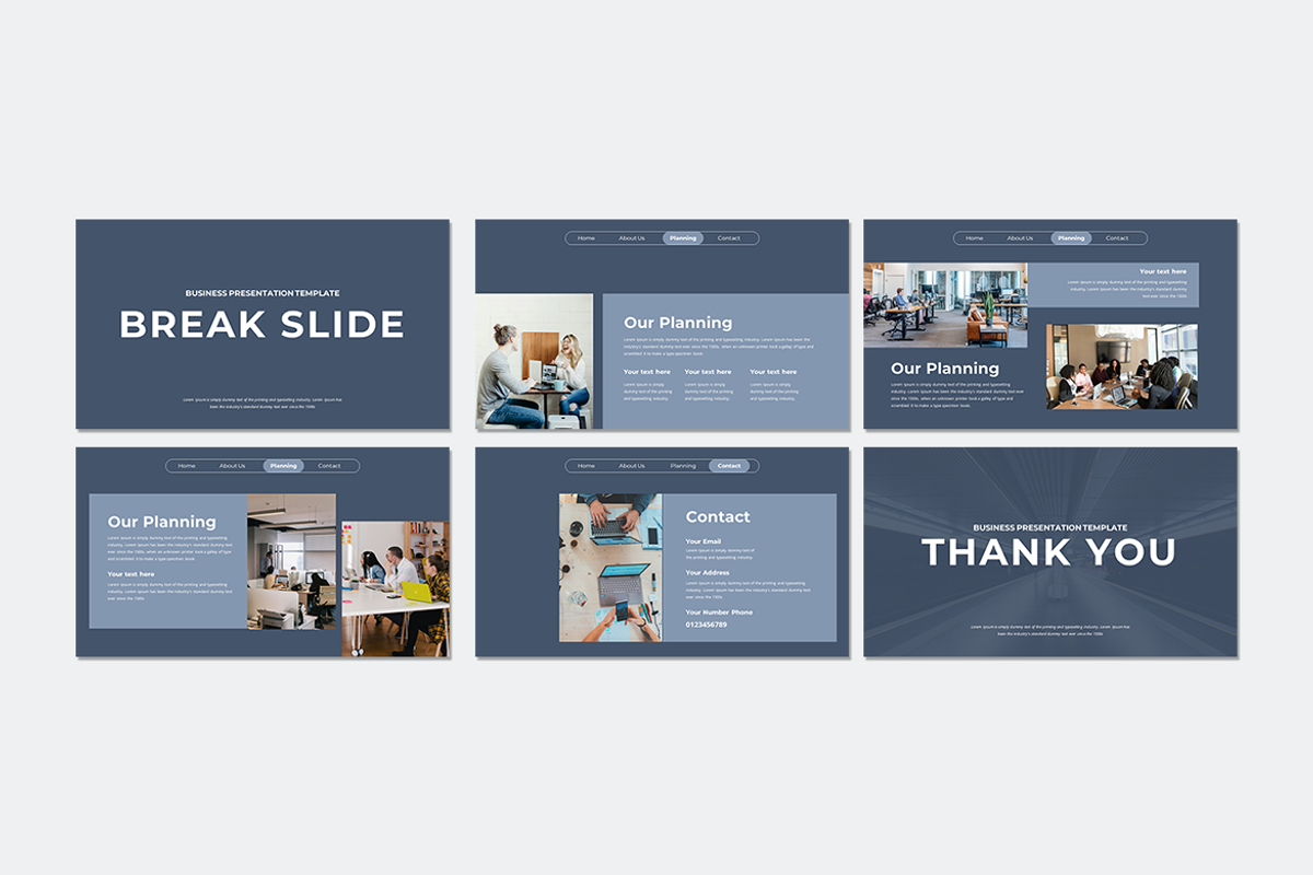 Corporate - Keynote Template, a Presentation Template by QR Design Studio