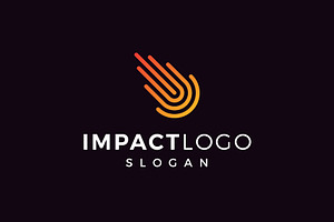 Meteor Logo - Vector Comet Logo, a Branding & Logo Template by brandphant