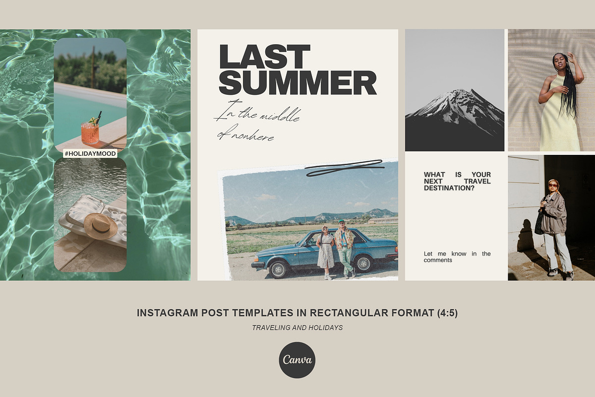 New Insta Aesthetic Posts-Traveling, a Social Media Template by CreativeFolks (Photo 1 of 7)