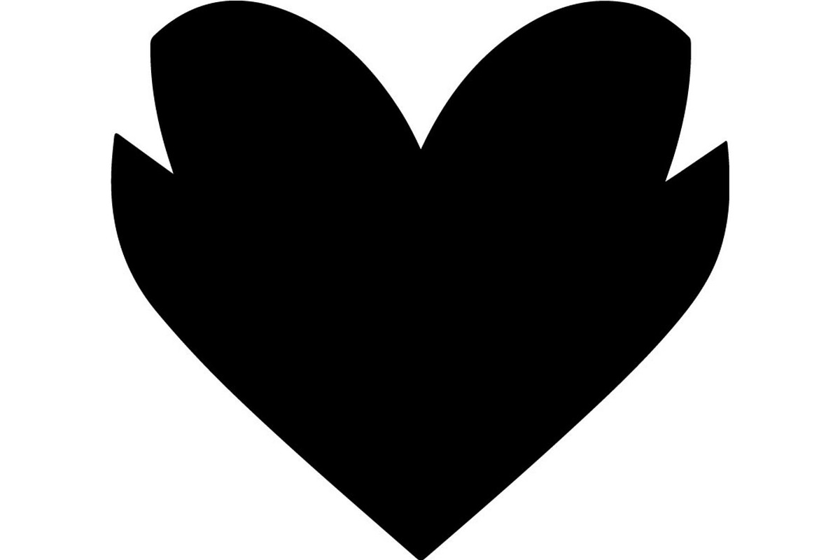 Heart Icons Silhouette, an Object Graphic by Creativeshirt (Photo 3 of 17)
