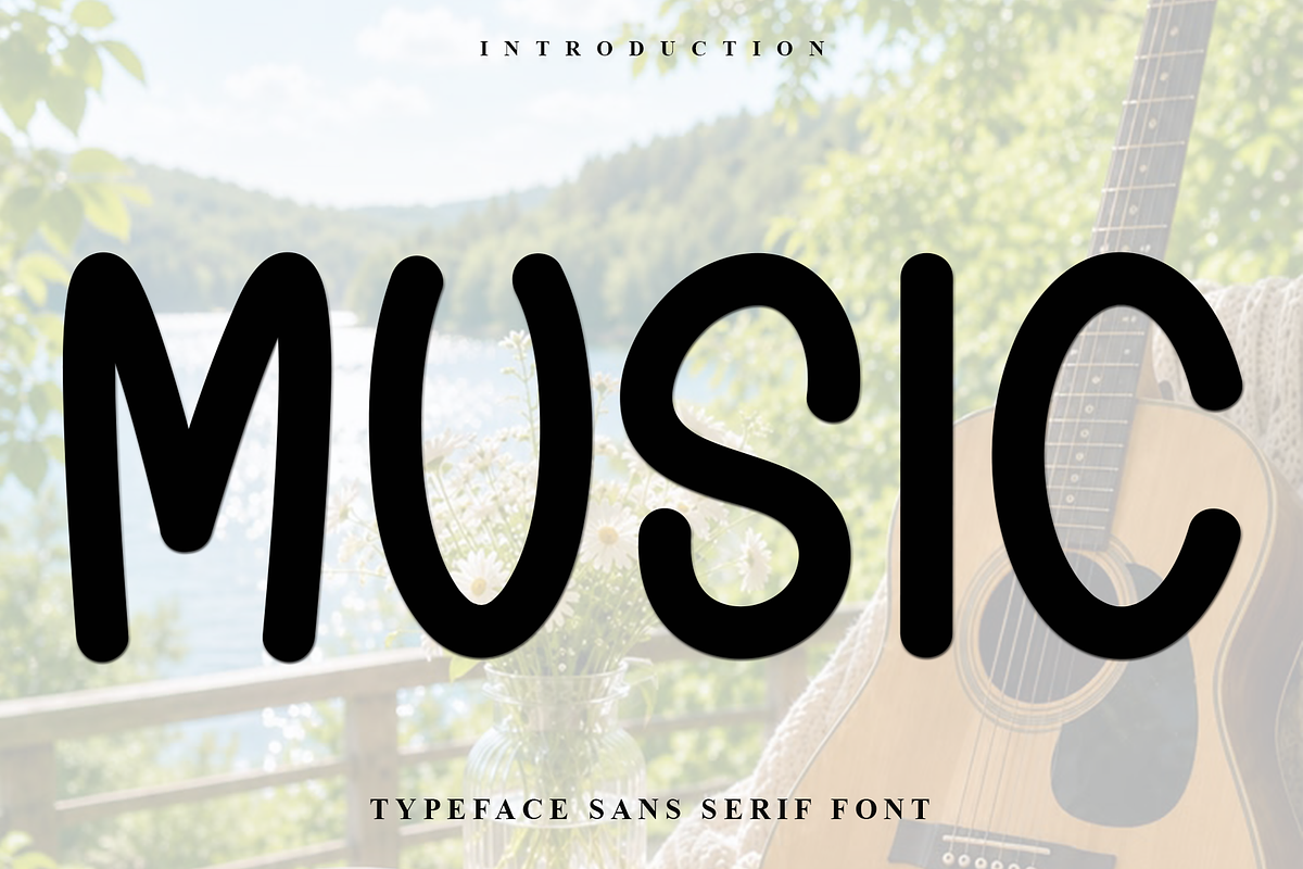 Music, a Script Font by InermediaSTUDIO (Photo 1 of 8)
