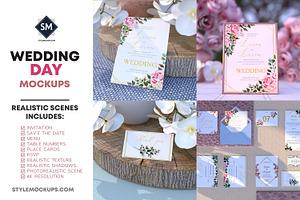 Wedding Day Mockups