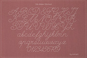 Silk Atelier Stitched Script Font, a Script Font by AnMark (Thumbnail 5 of 13)