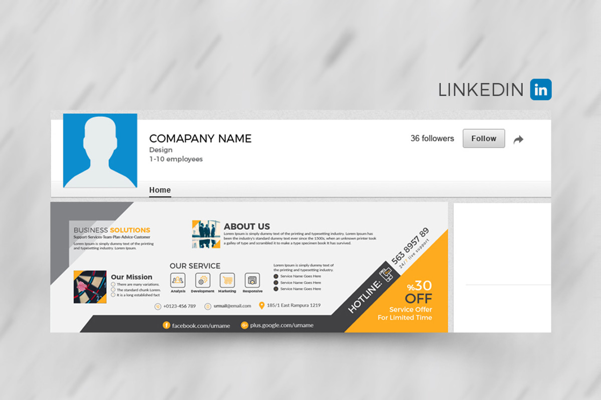 Business Social Media Covers, a Social Media Template by MRI STUDIO (Photo 3 of 7)