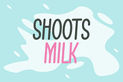 ShootsMilk - Font, a Handwritten Font by artchiles_design (Thumbnail 4 of 5)