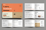 Modern Course Workbook Template, a Brochure Template by MightyDesign (Thumbnail 1 of 8)