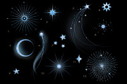 Cold Blue Cosmic PNG Overlays, an Object Graphic by PixelJungle (Thumbnail 3 of 4)