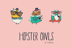 Hipster owls