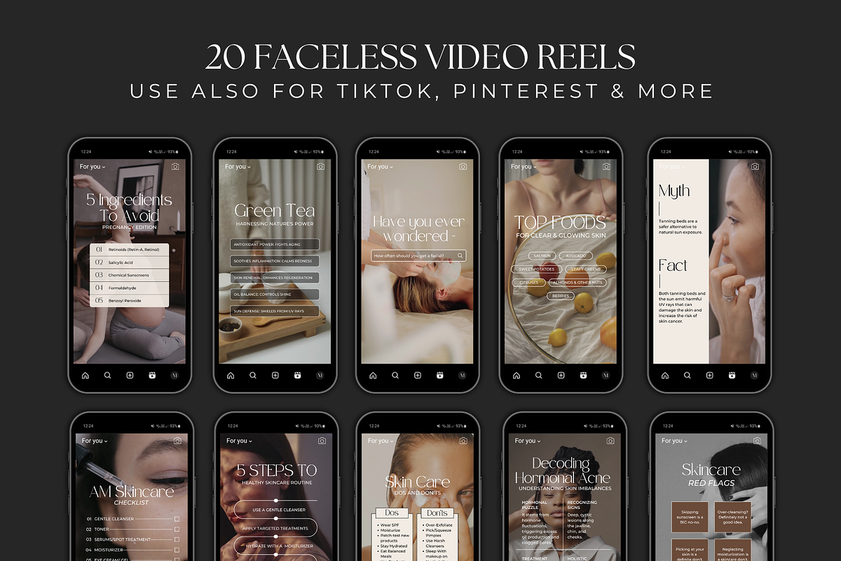 Esthetician Starting Kit for Canva, an App Template by Meraki Templates (Photo 10 of 13)