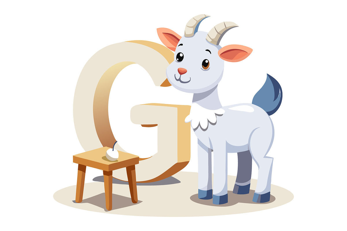 A-Z 3D Alphabet with Cute Character, a Graphic by Creative_View (Photo 15 of 28)