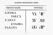 VOLUX - Luxury Branding, a Serif Font by Vroz Studio (Thumbnail 8 of 9)