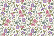 4 Seamless Flowers Primrose Petunia, a Pattern Graphic by Vintage (Thumbnail 7 of 15)