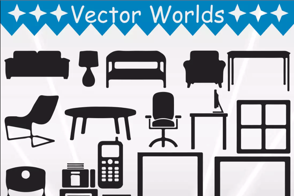 Office Equipment Svg, Office Svg, an Object Graphic by VectorWorlds (Photo 3 of 3)