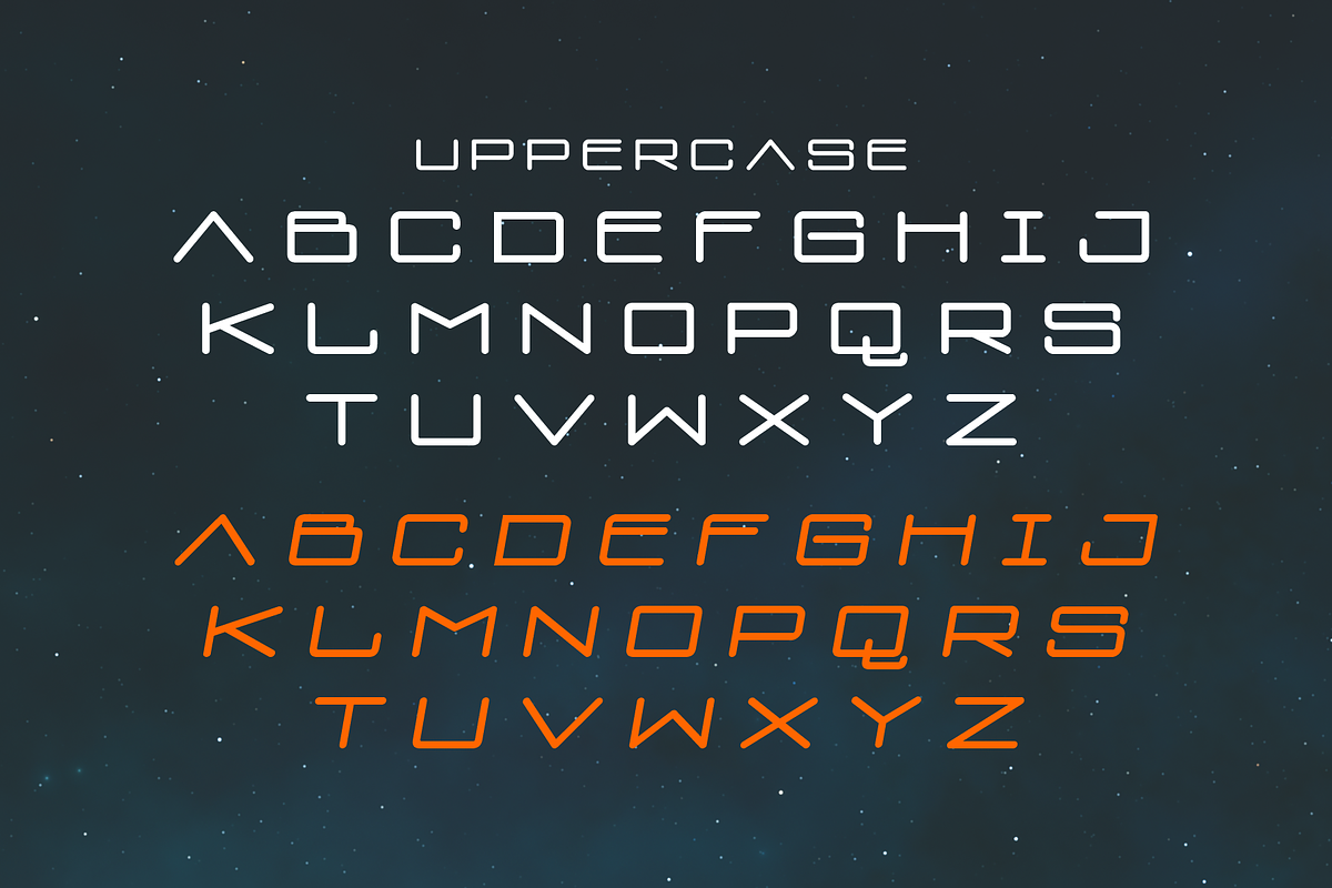 Aerospace, a Symbol Font by almazstudio (Photo 8 of 10)