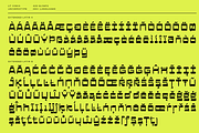 UT Xinka - A Reverse Display Font, a Sans Serif Font by Universitype (Thumbnail 5 of 12)