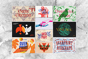 20-in-1 Ink Bleed & Overprint Bundle, a Layer Style Add-On by pixelbuddha.net (Thumbnail 3 of 23)