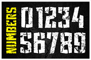 SHOQWAVE DISTRESSED STENCIL FONT, a Font by Alphabet Agency (Thumbnail 4 of 5)