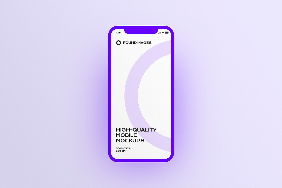 72 iphone device mockup bundle, an iPhone Mockup by FoundImages (Photo 66 of 84)