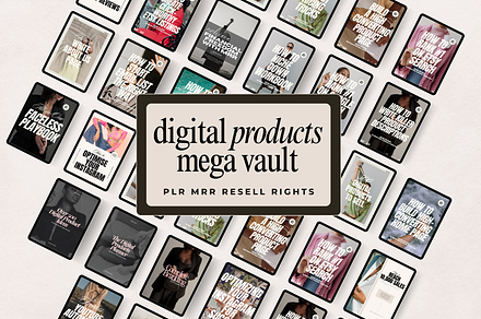 150+ PLR MRR Digital Products, a Presentation Template by The Thrive Society