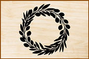 8 Classic Laurel Wreath SVG Bundle, a Decorative Illustration by Artivon (Thumbnail 3 of 4)