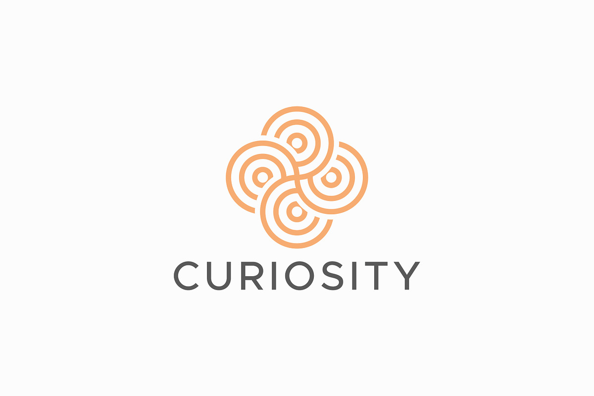 Abstract Geometric Line Circle Logo, a Branding & Logo Template by Signatoro (Photo 1 of 2)