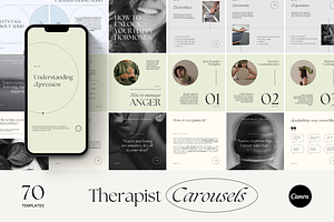 Mental Health Instagram Templates