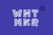White Marker sketching font, a Font by kaer_shop (Thumbnail 9 of 11)