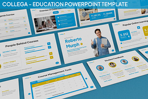 Collega - Powerpoint Template, a Presentation Template by SlideFactory