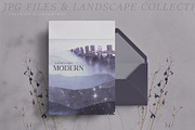 Winter Landscape Backgrounds, a Background Graphic by by creative paper (Thumbnail 10 of 13)