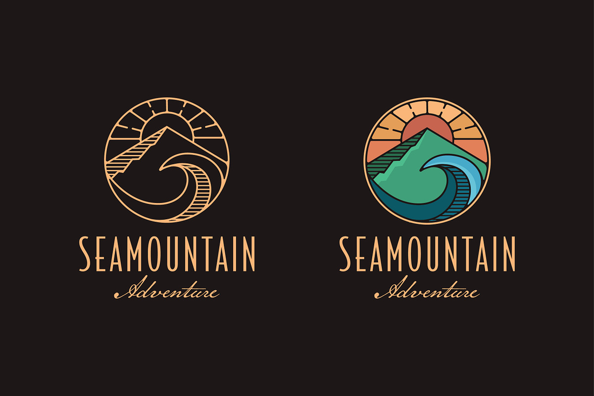 Outdoor adventure travel logo, a Branding & Logo Template by DOMHOUZE