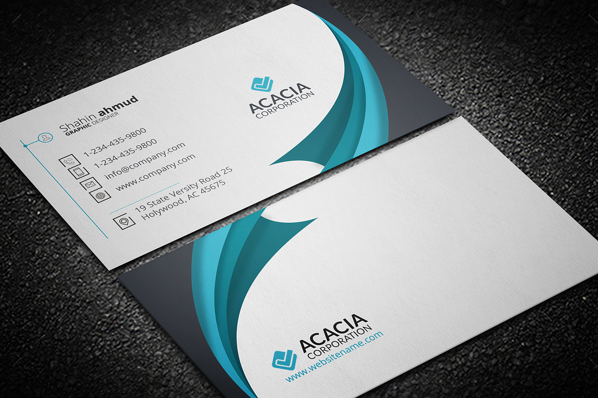 Creative Business Card, a Business Card Template by DesignGhar (Photo 3 of 3)