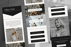 Instagram Links Page Template Showit