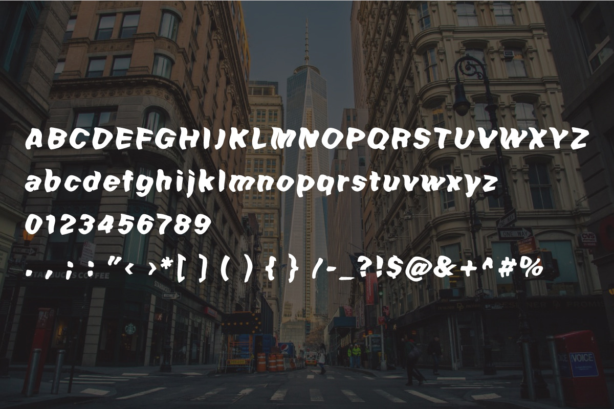 Mavora Font, a Font by ElimesherStudio (Photo 5 of 5)