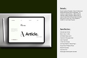 Brand Guideline Landscape Template, a Brochure Template by TemplateFolio-Shop (Thumbnail 3 of 15)