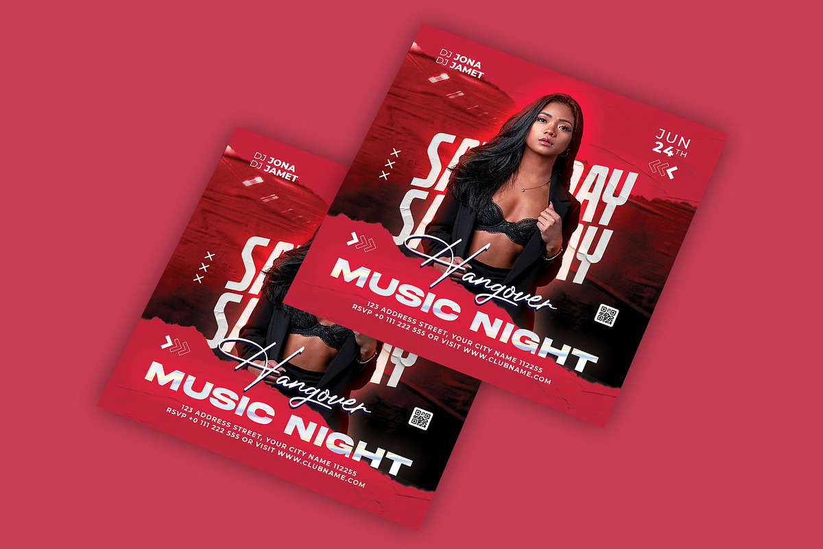 Experience flyer euphoria now!, a Flyer Template by CocoDesign (Photo 2 of 2)