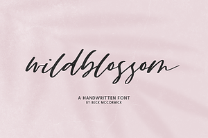 Wildblossom Script