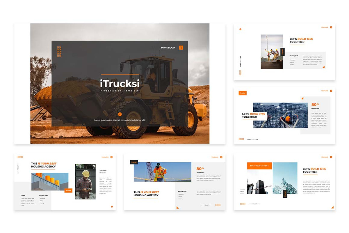iTrucksi Construction Google Slides, a Presentation Template by Design Persona (Photo 2 of 5)